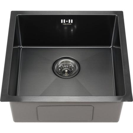 Мойка Melana ProfLine D4645HB 46x45 1,2/200 сатин графит врезная квадратная