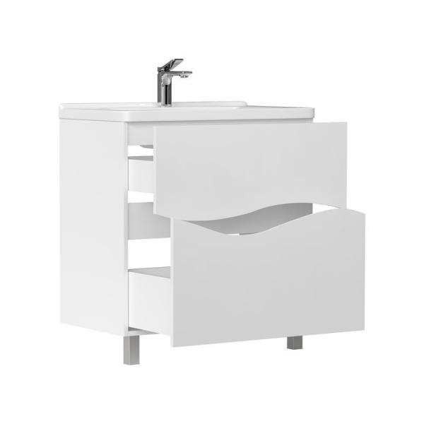 Тумба для ванной Volna 80.2Y напольная (Миранда) раковина отдельно