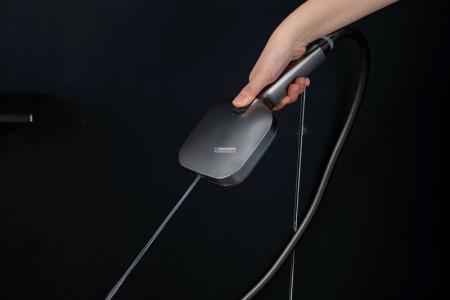 Душевая система Gappo G2496-19 оружейная сталь с изливом