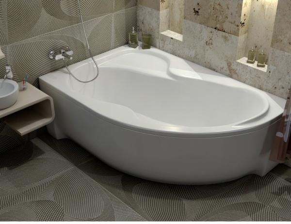 Акриловая ванна Relisan Адара 170X100L см левая