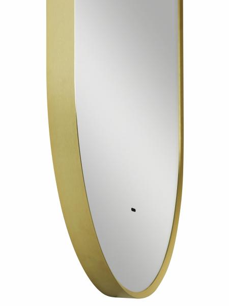 Зеркало Uperwood Next Znext50100g LED 50*100 бесконтактный сенсор золотое