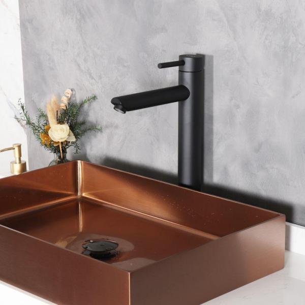 Смеситель Gid Berlin SS080-BM-D для раковины Черный матовый