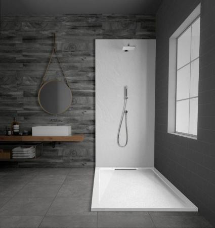 Поддон Esbano 100x80 белый ESP-LX108W литьевой мрамор