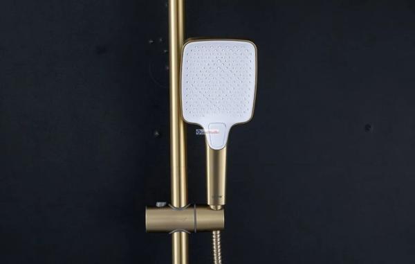 Душевая система Gappo G2418-23 с изливом сатин золотой