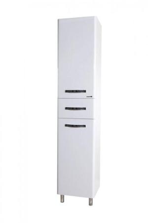 Пенал-35 Bellezza Анкона L с 1 ящ. c б/к белый Н