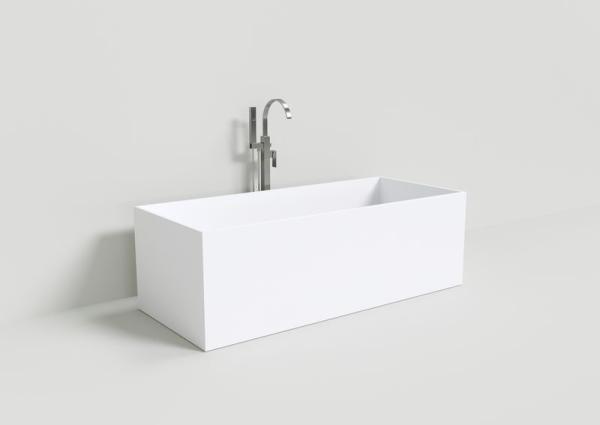 Ванна NT BAGNO NT205 TRIESTE 1700x720 искусственный камень белый матовый