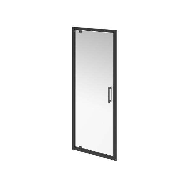 Душевая дверь Kerama Marazzi VETRO ВЕТРО VE.80.PD.BLK.M распашные, 80х195, матовый черный