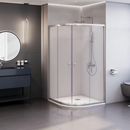 Душевой уголок RGW TN-209-J Dolphin 100x100 Хром прозрачное