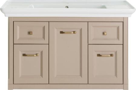 Тумба Толедо 105 ASB Woodline Капучино подвесная без раковины