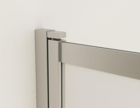 Шторка на ванну Vincea VSB-1E100CL, 1000*1450, хром, стекло прозрачное