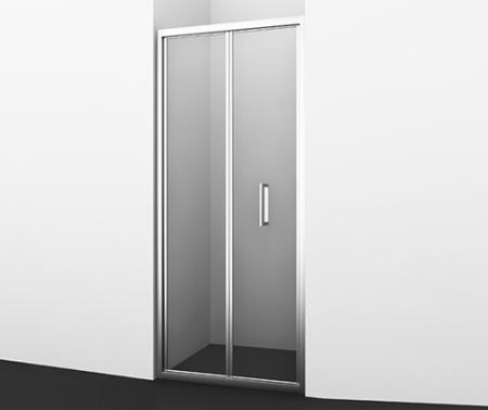 Душевая дверь WasserKraft Weser 78F04 90 см , универсальная