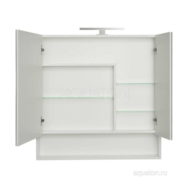 Зеркальный шкаф AQUATON Сканди 90 белый 1A252302SD010