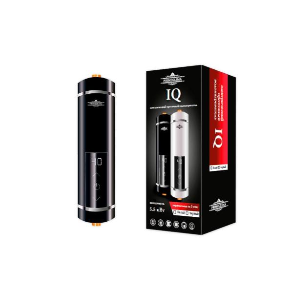 Электрический проточный водонагреватель PRIMOCLIMA IQ 5.5 кВт, черный