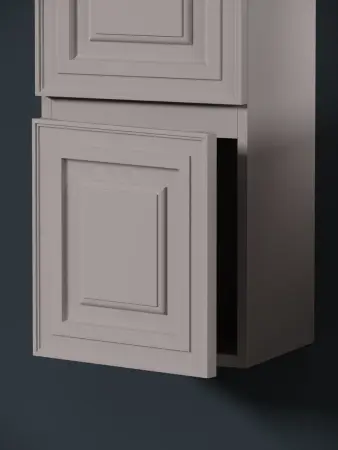Шкаф-пенал SANCOS Very подвесной левый,  Doha Soft , 350х300х1600 мм, арт. PVR35LSM
