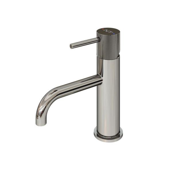 Смеситель NT BAGNO NT4211 SILIO для раковины серый хром