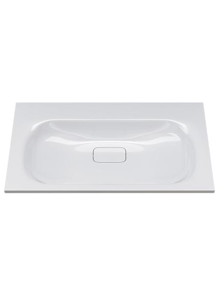Раковина Uperwood Sunrise Rsunrise80wg0 80 см белая глянцевая без отверстия под смеситель