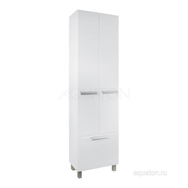 Акватон Пенал Альтаир 50 см с корзиной для белья 1A041803AR010