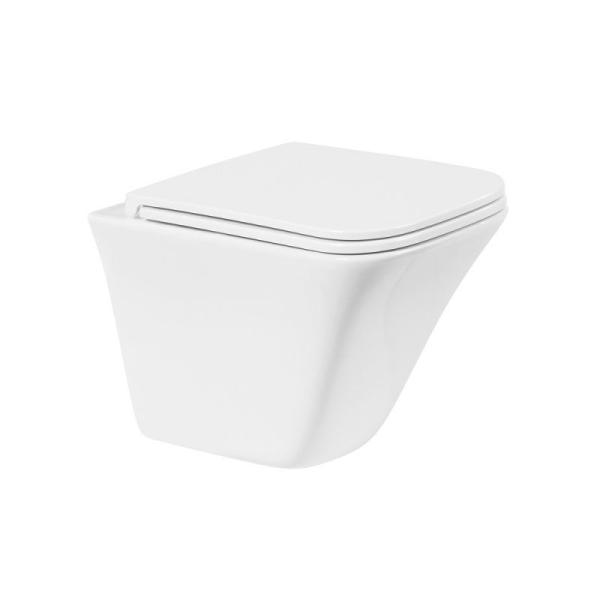 Унитаз Belbagno MARMI BB052CHR подвесной безободковый 50 см