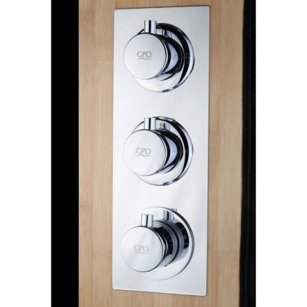 Душевая гидромассажная панель GPD DSP06 бамбук