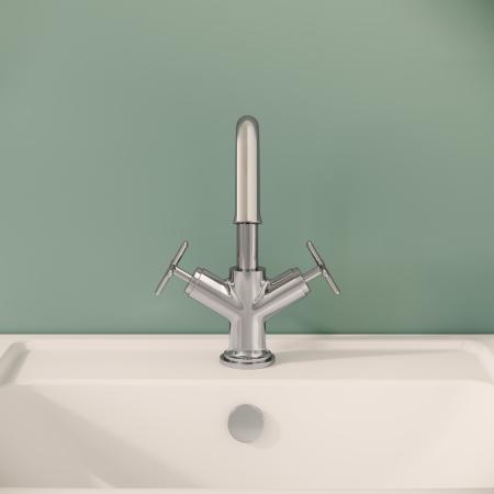Смеситель VitrA Origin Classic  A42884 двухрычажный хром латунь