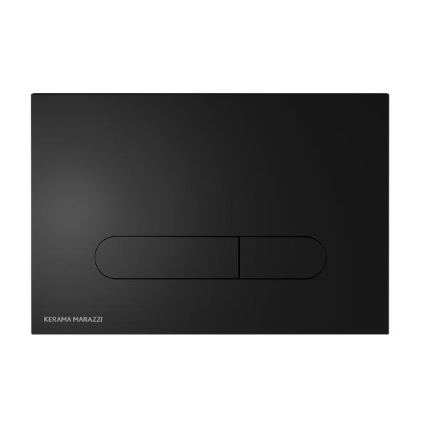 Кнопка управления Kerama Marazzi Pro/Про FP.PRO.BLK.M для скрытых систем инсталляции, черный матовый