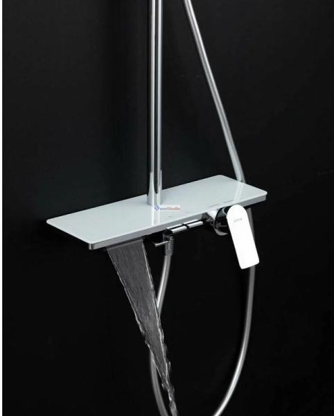 Душевая система Gappo G2496-10 белый с изливом