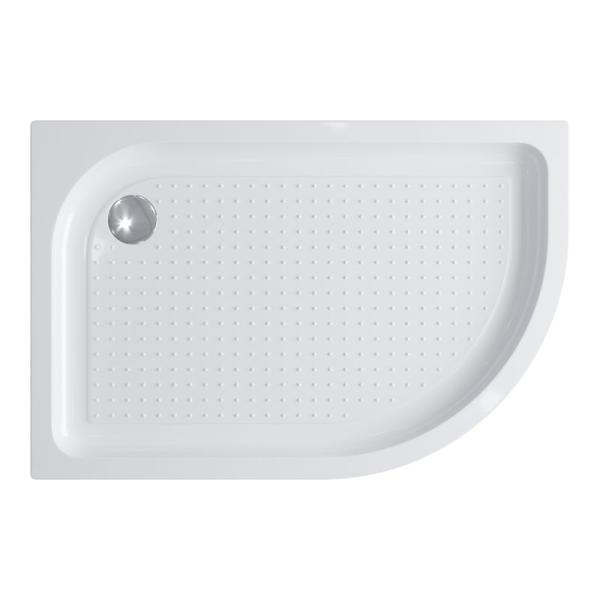 Поддон для душа BelBagno 100x80 асимметричный акрил TRAY-BB-RH-100/80-550-15-W-L