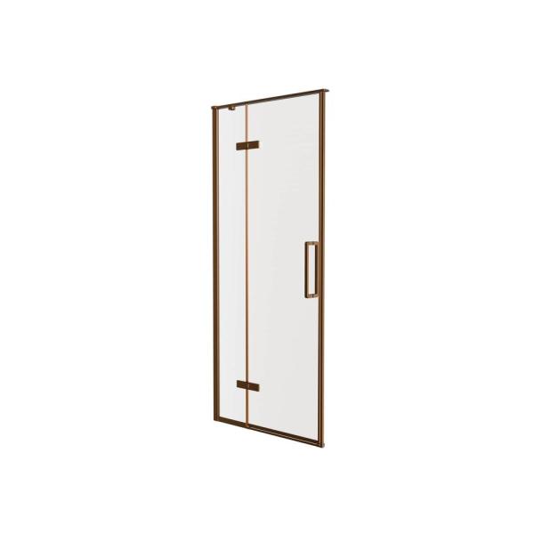 Душевая дверь KNOTLOR HDIP090CG0RB 90х200, бронза