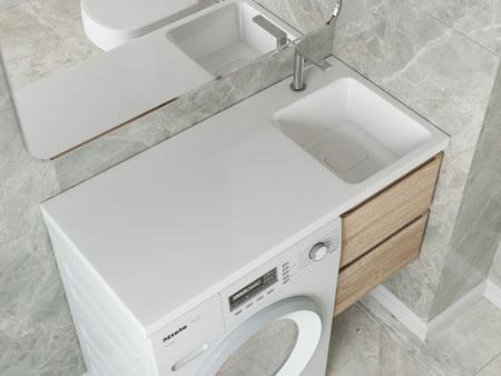 Раковина над стиральной машиной Madera Kamilla 100, правая