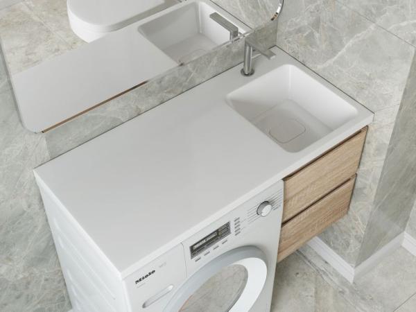 Раковина над стиральной машиной Madera Kamilla 100, правая