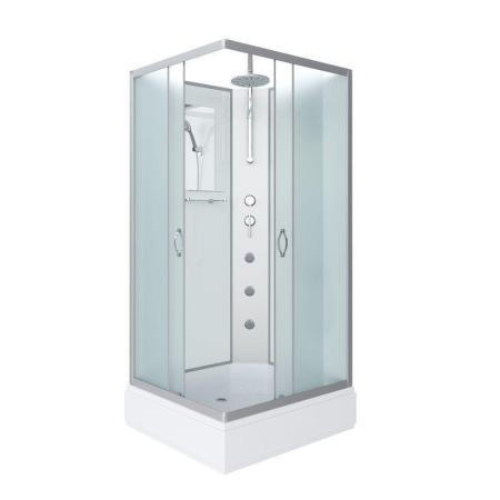 Душевая кабина Niagara NG-33984-14QBKTG 900х800х2100-2400 средний поддон  26см стекло матовое