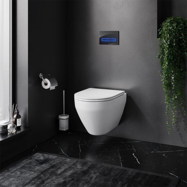 Комплект AM.PM Spirit 2.0 IS450A38.701700 инсталляция с унитазом и клавишей Touchless Pro стекло