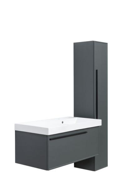 Тумба под раковину LA FENICE Elba Grigio серый 90 FNC-01-ELB-G-90 серый матовый зелёный матовый