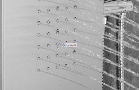 Душевая панель Frap F24005-5 сатин для ванны