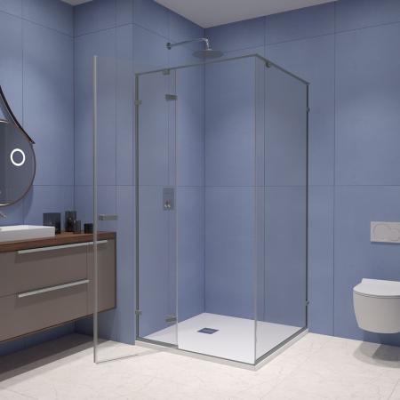 Душевой уголок RGW SV-030Gg Stilvoll 100x100 Серый прозрачное