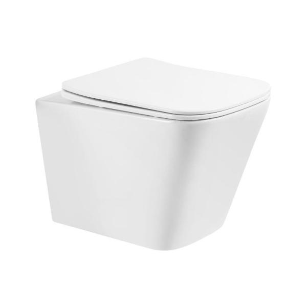 Унитаз Belbagno ARDENTE-R BB520CHR подвесной безободковый 49 см