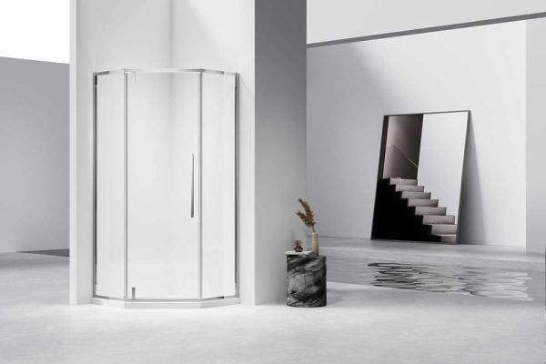 Душевой уголок Vincea Slim-N VSP-4SN900CL, 900*900, хром, стекло прозрачное