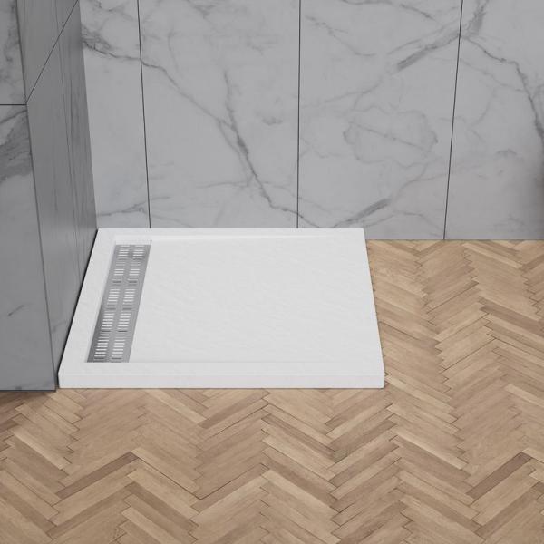 Поддон для душа BelBagno 90x90 квадратный акрил TRAY-BB-DUE-A-90-4-W0