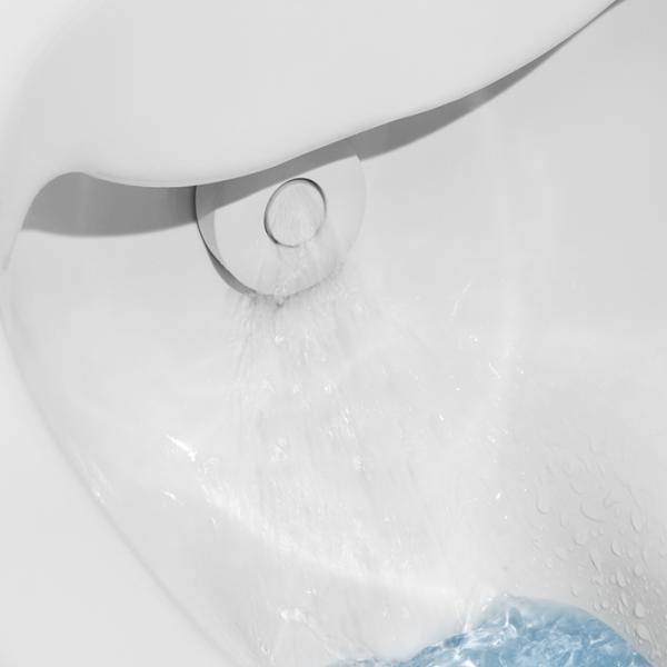 Laufen Cleanet Navia Унитаз-биде подвесной 580х370х380 мм, безободковый с съемным сиденьем (микролифт), цвет белый c покрытием LCC (АКЦИЯ со склада)