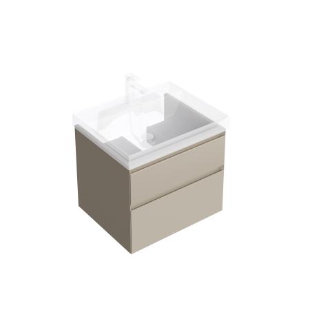 Тумба Kerama Marazzi CUBO КУБО CUB.60.2\LIM подвесная с ящиками 60, лимо матовая