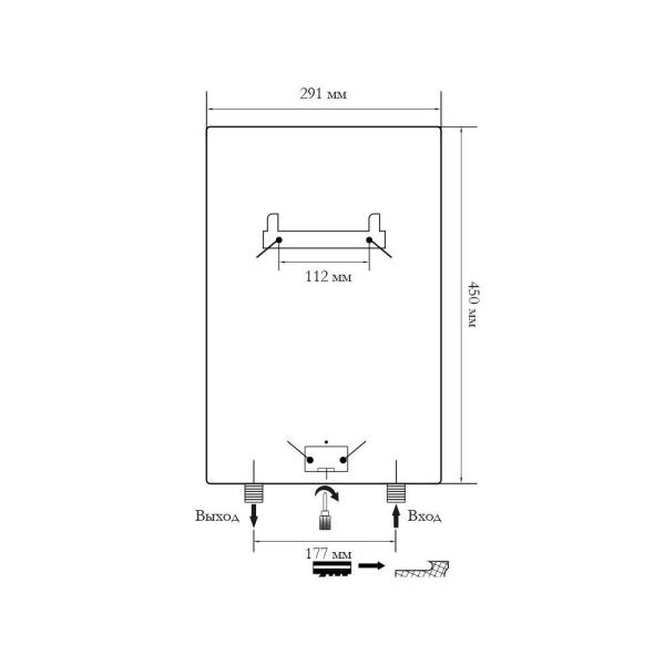 Электрический проточный водонагреватель PRIMOCLIMA PREMIUM 8.8 кВт/380В, серебристый