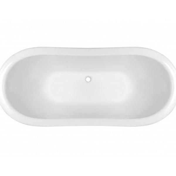 Ванна Эстет Бостон с литым подиумом 1800х740 иск. камень