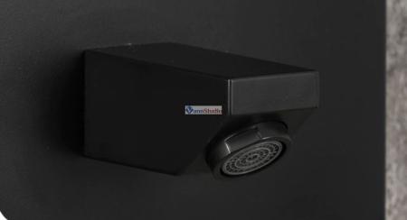 Душевая панель Frap F24005-6 черный для ванны