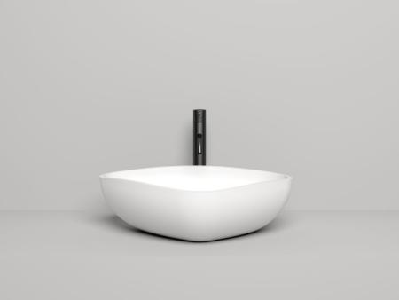 Раковина Salini GLORIA 06 S-Stone матовая 56x39 1102206M накладная