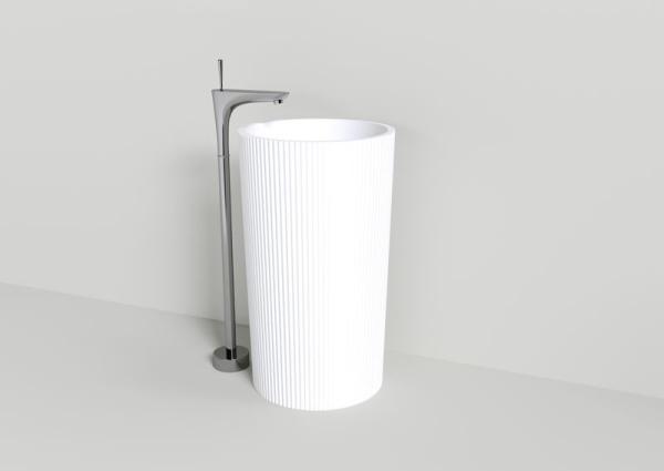 Раковина NT BAGNO NT703 BRAVO 500x500 искусственный камень