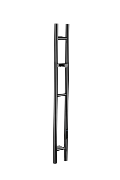 Полотенцесушитель электрический Boheme 2-трубы круглый SHINE GUN METAL 729-SGM