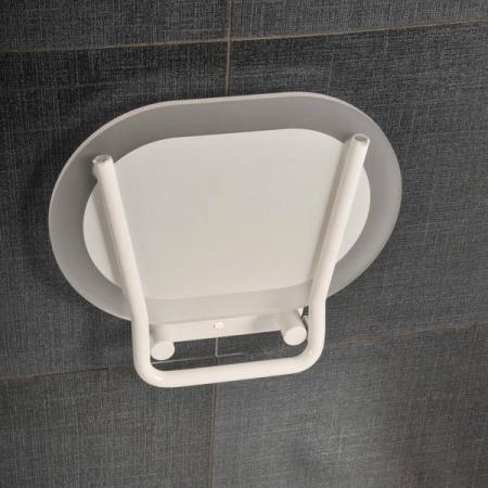 Унивеpсальное сиденье Ravak CHROME CLEAR/WHITE B8F0000028 для душа