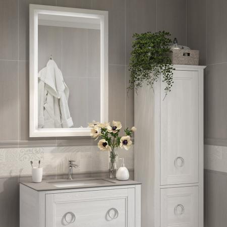 Зеркало Kerama Marazzi PLAZA CLASSIC ПЛАЗА КЛАССИК PL.C.mi.65\WHT 65, белое матовое