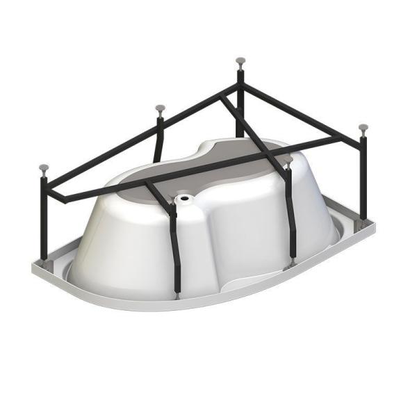 Акриловая ванна Радомир Vannesa Ирма 160х105 (правосторонняя), каркас