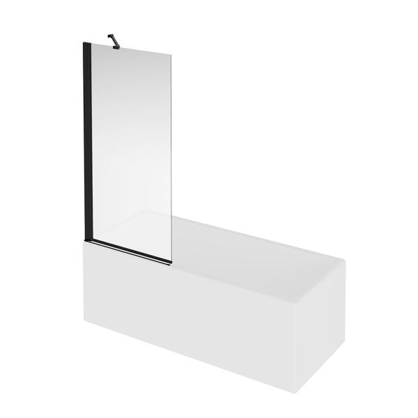 Фиксатор для шторки Kerama Marazzi VETRO ВЕТРО VE.FB250.BSD.BLK.M 25 см, матовый черный